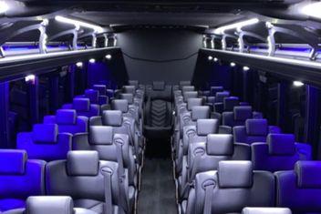 Minnetonka Charter Bus Interior