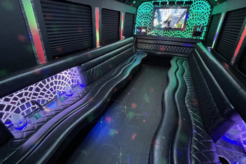 Minnetonka Limo Bus Interior