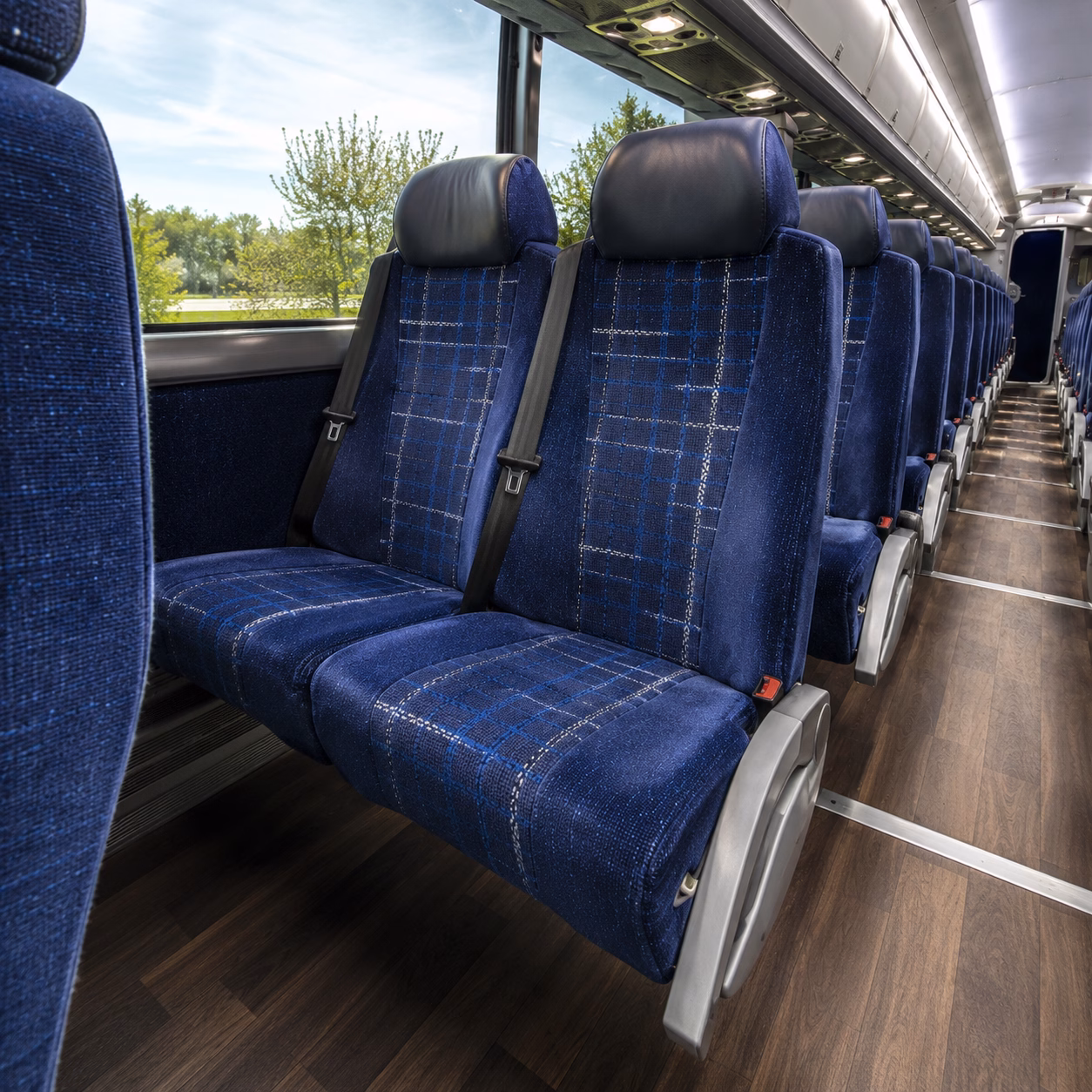 minnetonka charter bus interior